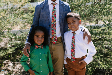 Jolly Floral Boys Tie