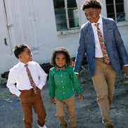 Jolly Floral Boys Tie