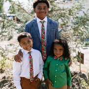 Jolly Floral Boys Tie