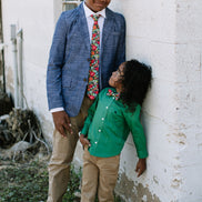 Jolly Floral Boys Tie