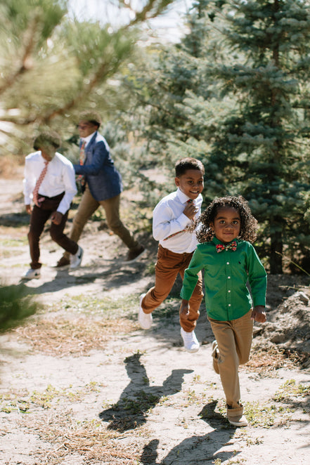 Jolly Floral Boys Tie