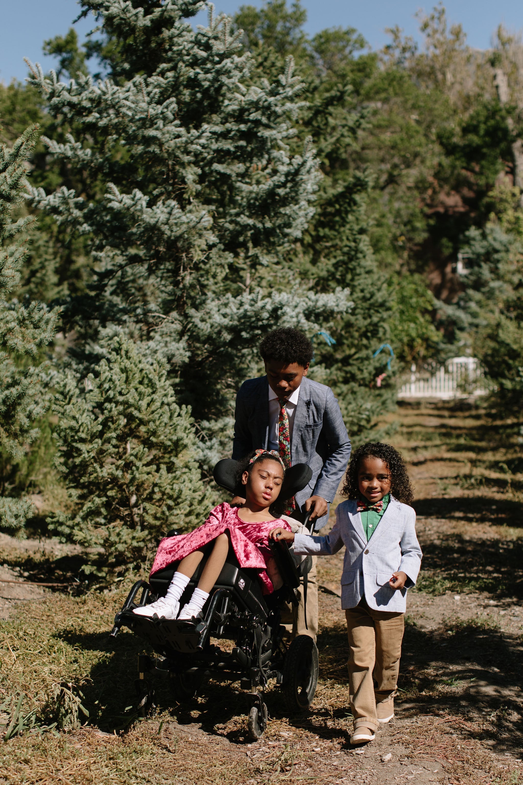 Jolly Floral Boys Tie