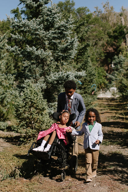 Jolly Floral Boys Tie