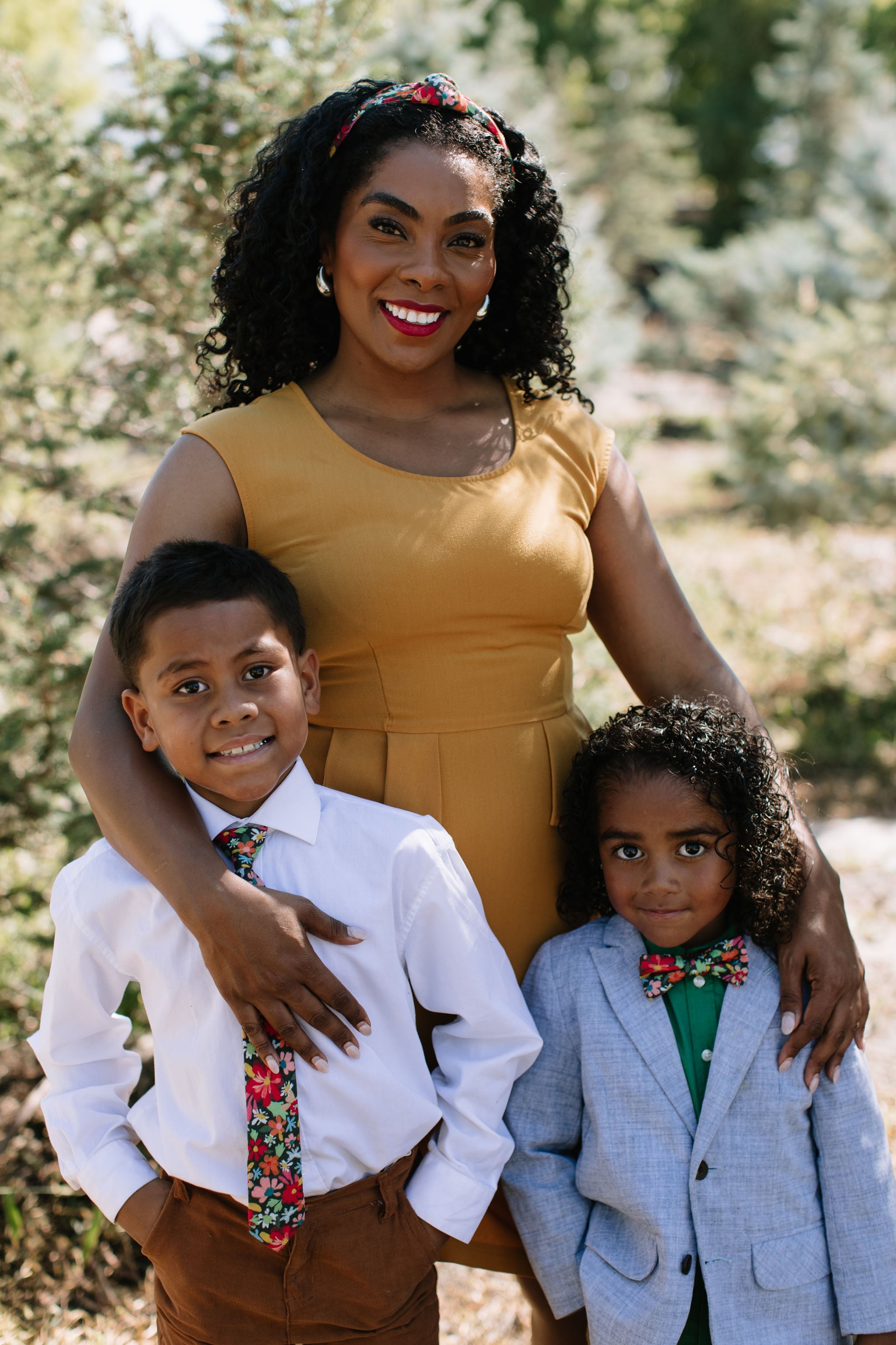 Jolly Floral Boys Tie