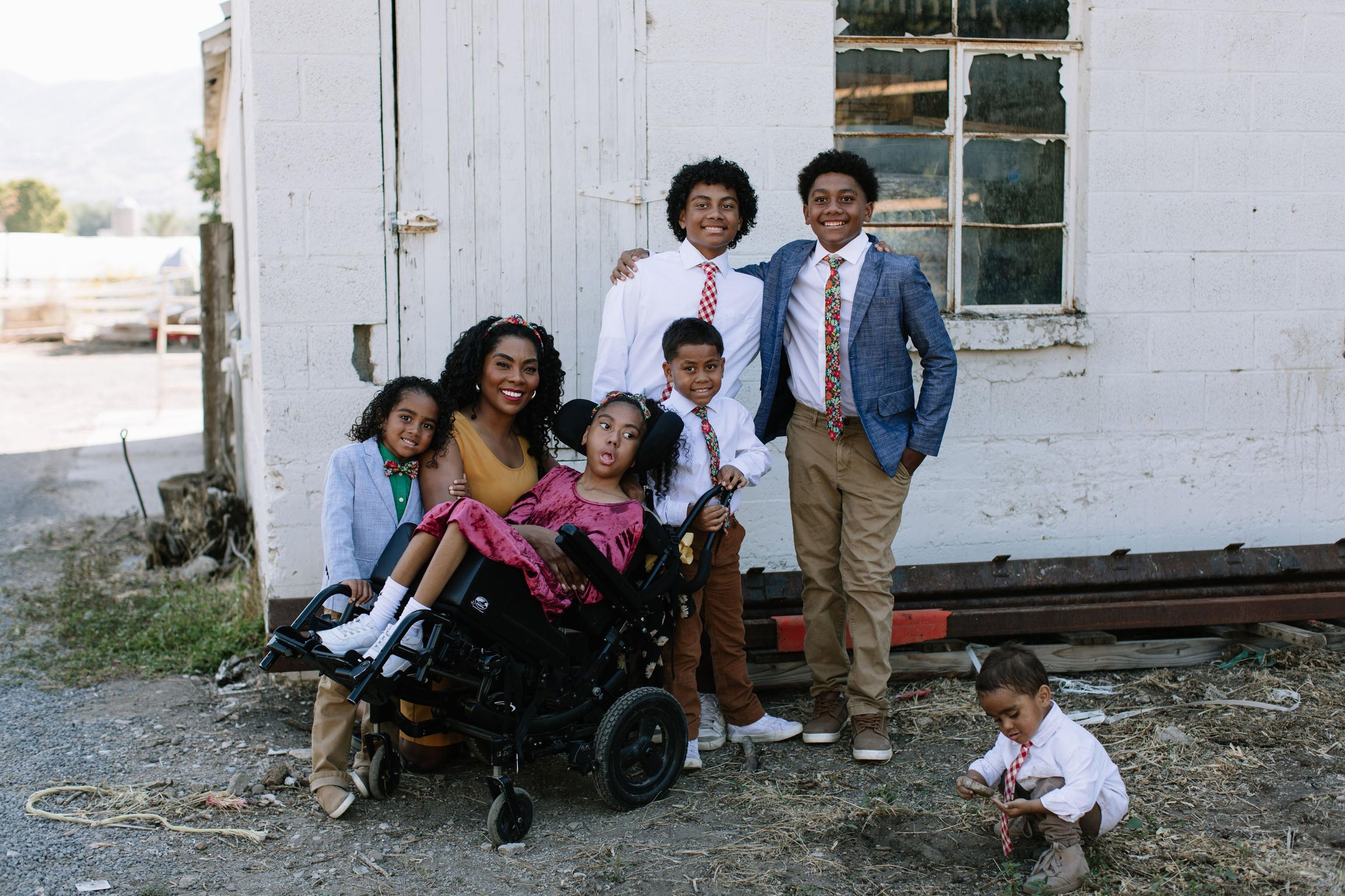 Jolly Floral Boys Tie