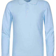 Men's Long Sleeve Pique Polo Shirt