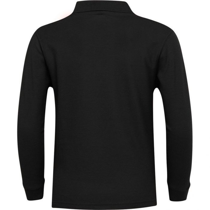 Boy's Long Sleeve Pique Polo Shirt