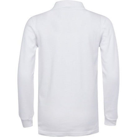 Boy's Long Sleeve Pique Polo Shirt