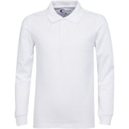 Boy's Long Sleeve Pique Polo Shirt