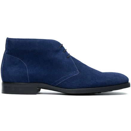 Marco Suede Calfskin Chukka Boot, Navy