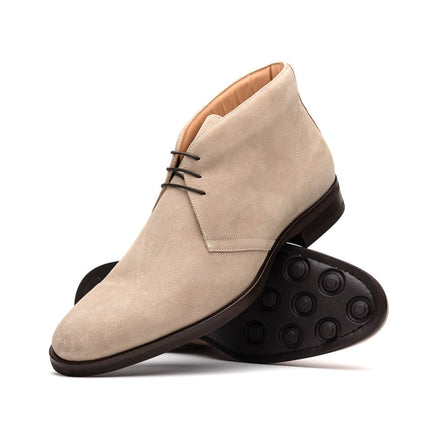 Marco Suede Calfskin Chukka Boot Sand