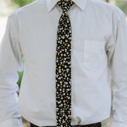 Midnight Floral Boys Tie