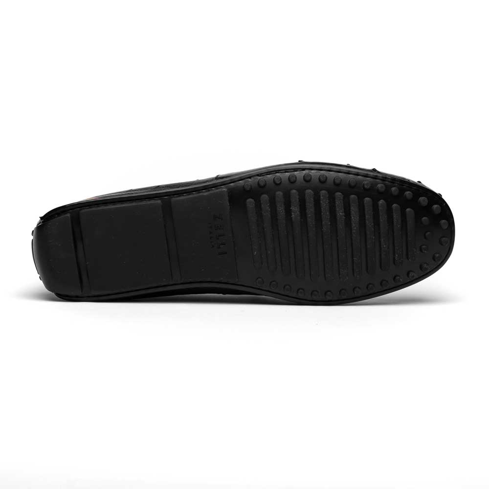 Monza Ostrich Quill Driver, Black