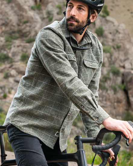 Grand Flannel, Moss Green