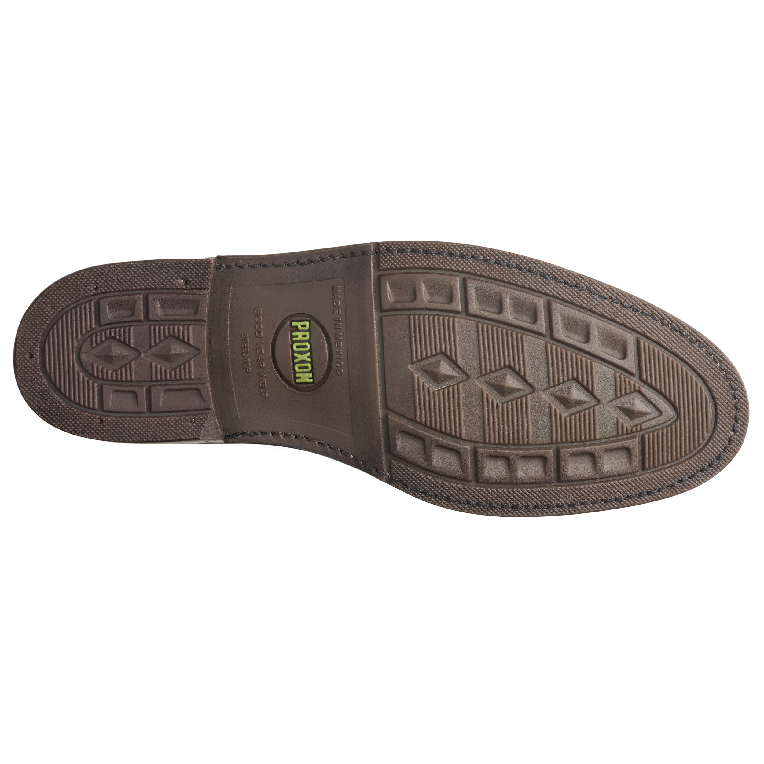 STEEL TOE LACE UP BOOT MICH  MOKA