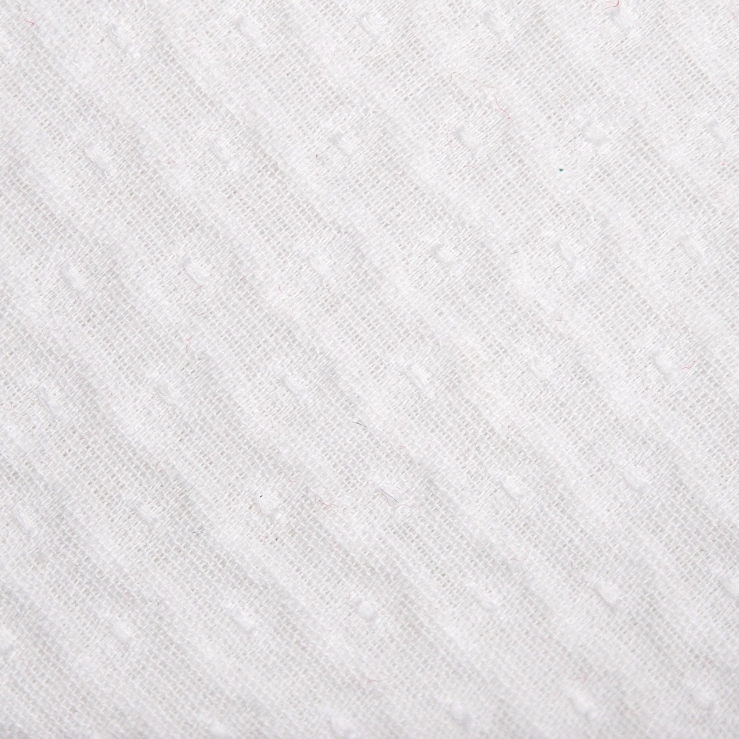 Quilted White Men's Tie