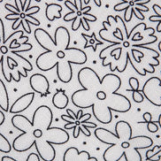 Rad FLORAL Coloring Tie *markers sold separately