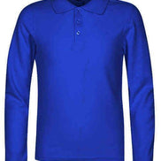 Men's Long Sleeve Pique Polo Shirt