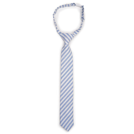 Robin Egg Stripe Boys Tie