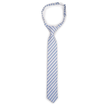 Robin Egg Stripe Boys Tie