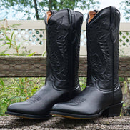 Cowboy Dress Boots | Mens Classic Round-Toe Boots
