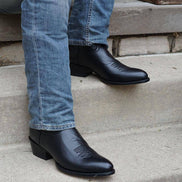 Cowboy Dress Boots | Mens Classic Round-Toe Boots