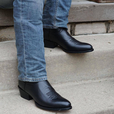 Cowboy Dress Boots | Mens Classic Round-Toe Boots