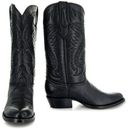Cowboy Dress Boots | Mens Classic Round-Toe Boots
