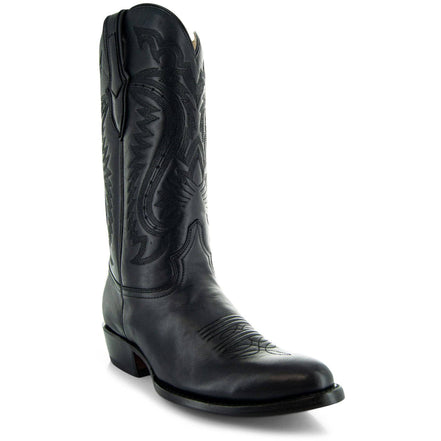 Cowboy Dress Boots | Mens Classic Round-Toe Boots