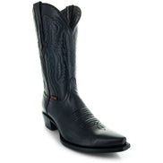 Men's Snip Toe Cowboy Boots Black | Soto Boots
