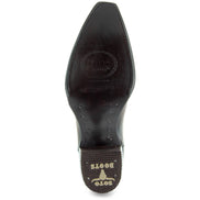 Men's Snip Toe Cowboy Boots Burnished Brown