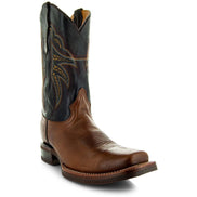 Miel Square Toe Leather Cowboy Boots