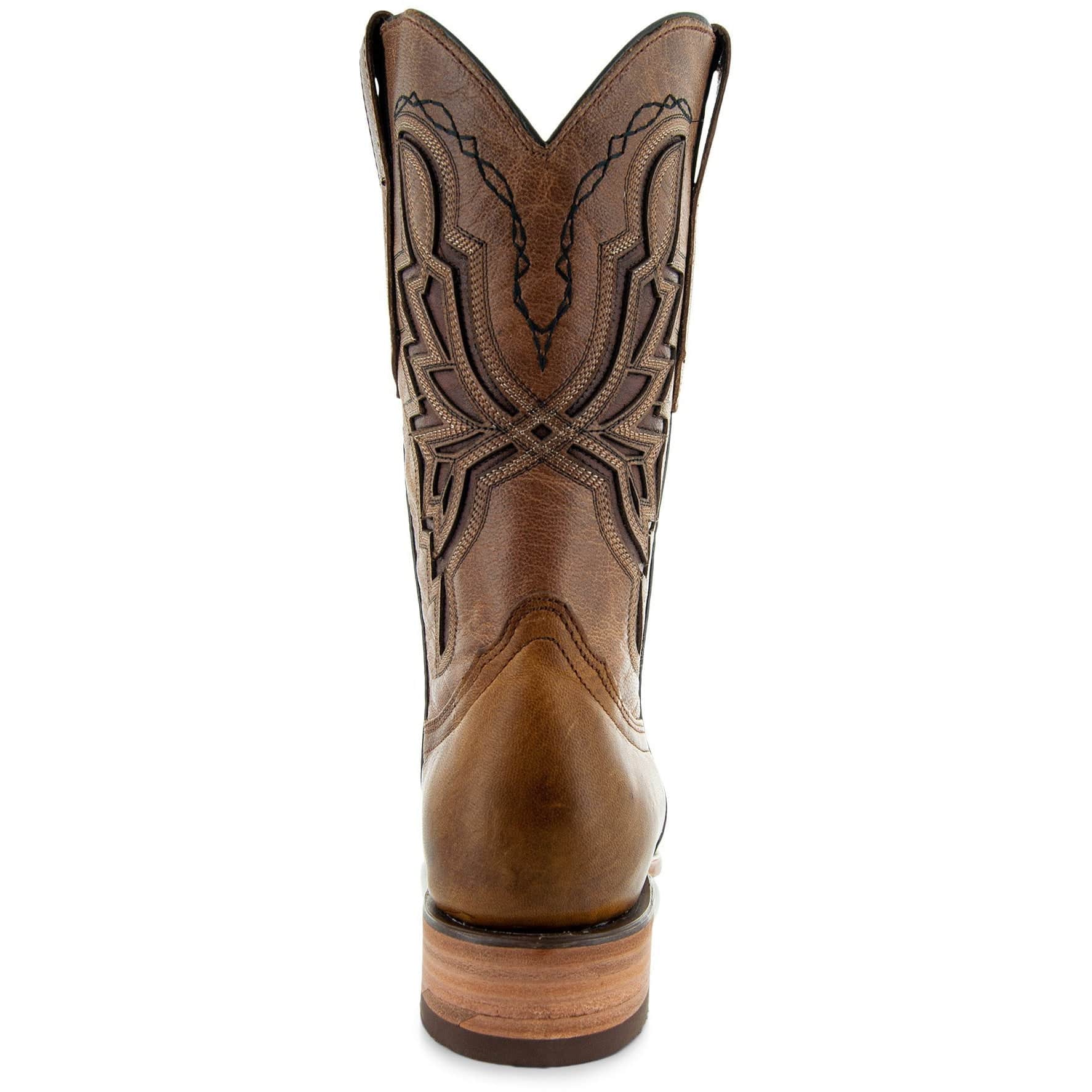 Broad Square Toe Cowboy Boots | Men's Broad Toe Boots