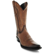 Men's Snip Toe Cowboy Boots Tan | Soto Boots