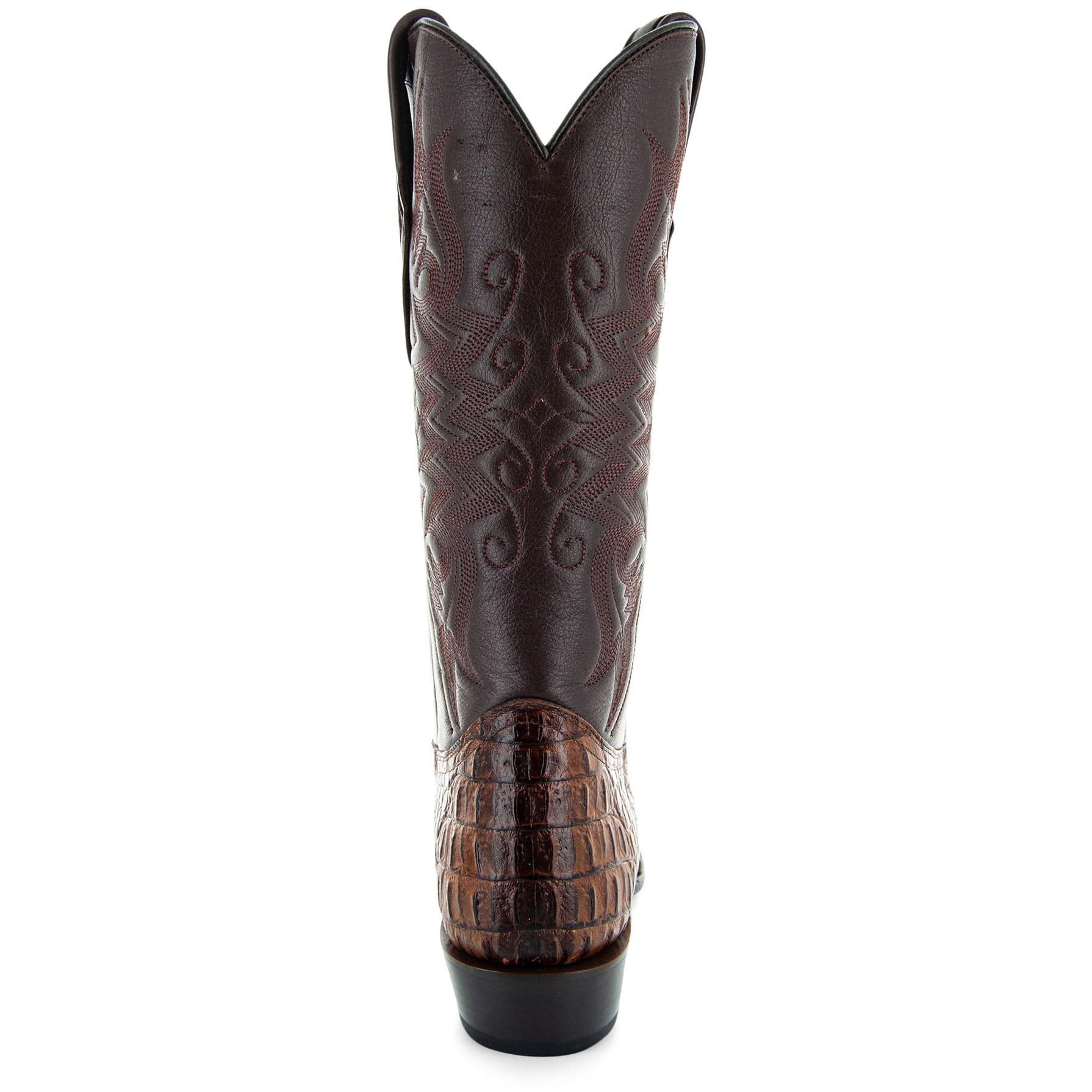 Soto Boots Men's Gator Tail Print Cowboy Boots