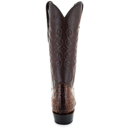 Soto Boots Men's Gator Tail Print Cowboy Boots