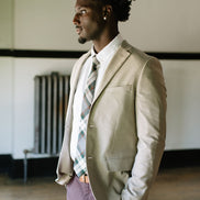 Spruce Plaid Mens Tie