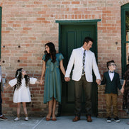 Spruce Plaid Boys Tie