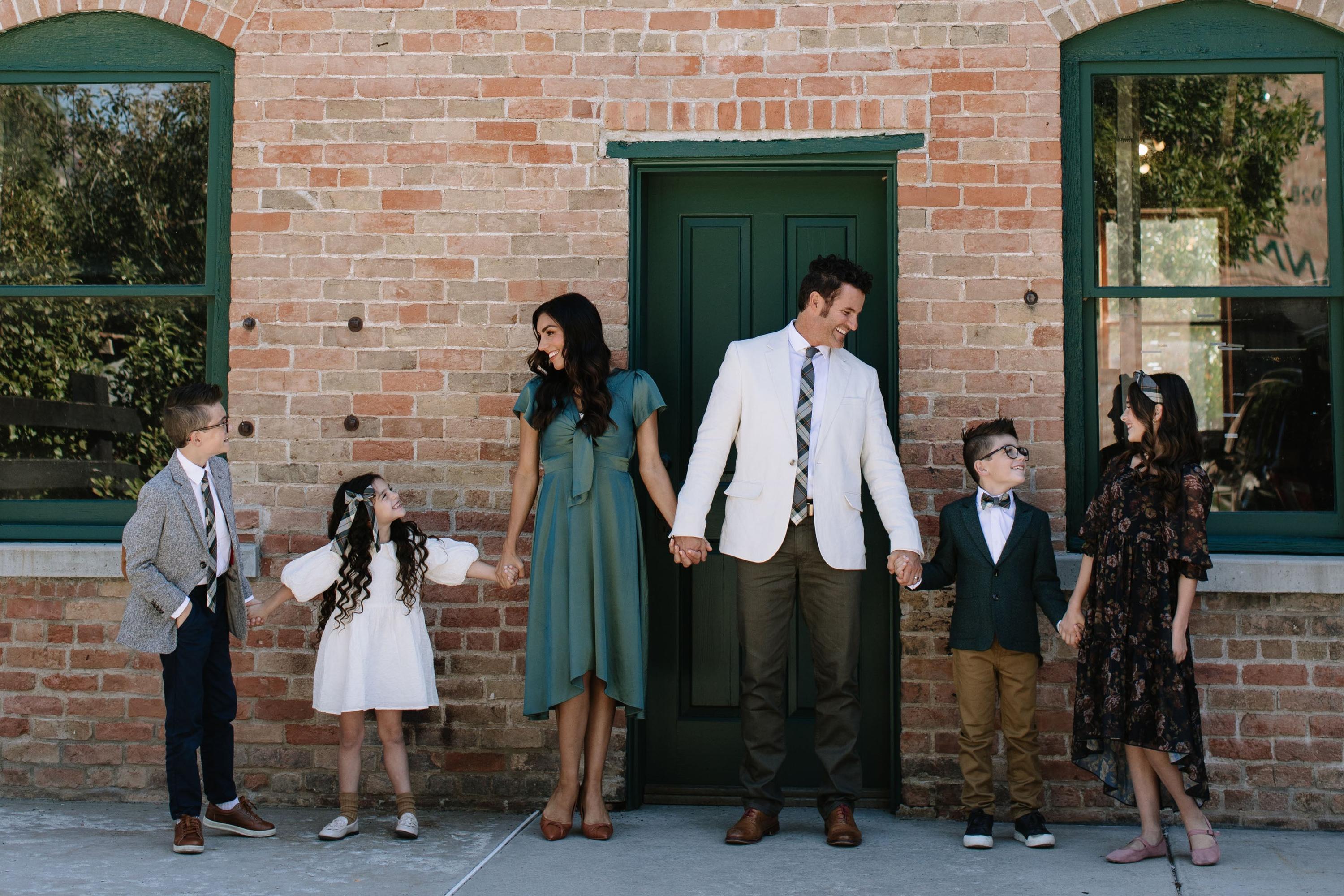 Spruce Plaid Boys Tie