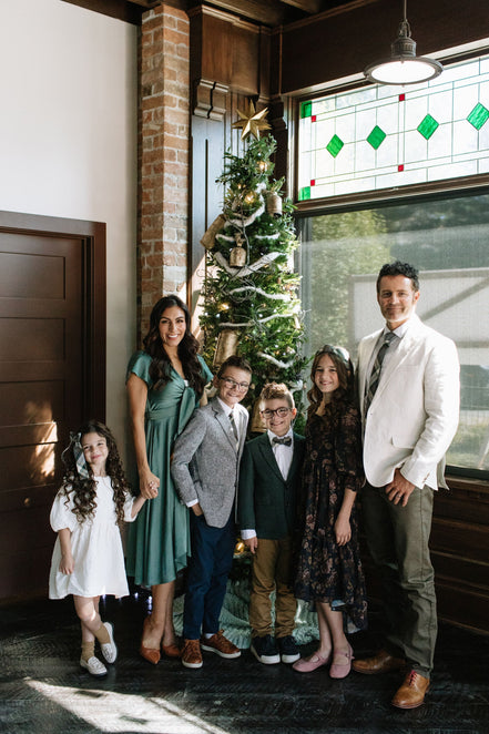 Spruce Plaid - Youth Tie