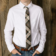 Spruce Plaid - Youth Tie