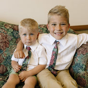 Foyer Floral Boys Tie
