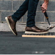 STEEL TOE OXFORD SHOE VOLTA BROWN