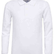 Men's Long Sleeve Pique Polo Shirt